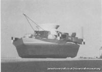 SRN1 fitted with a new skirt -   (submitted by The <a href='http://www.hovercraft-museum.org/' target='_blank'>Hovercraft Museum Trust</a>).